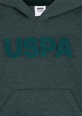 US POLO ASSN Yeşil Erkek Çocuk Basic Sweatshirt