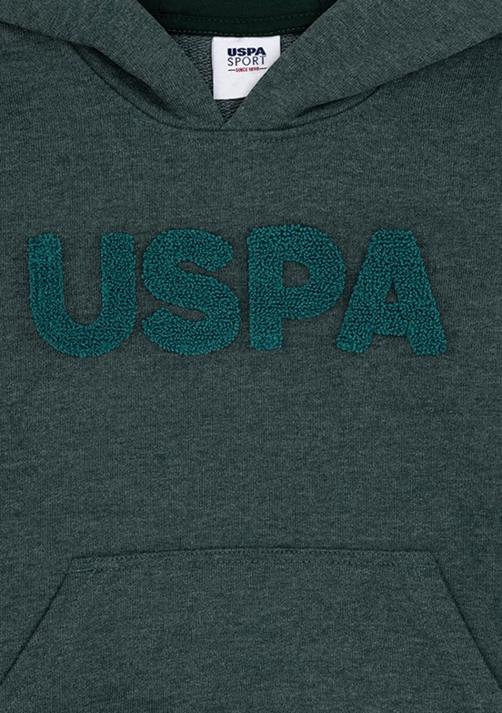 US POLO ASSN Yeşil Erkek Çocuk Basic Sweatshirt