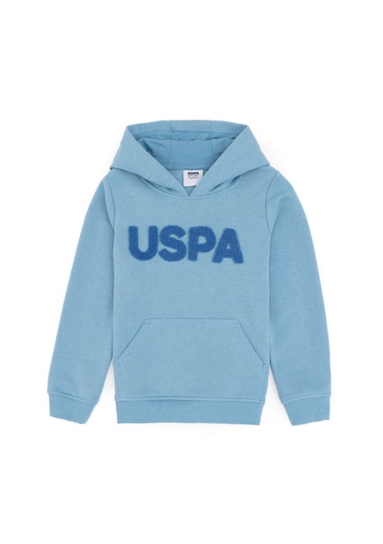 US POLO ASSN Mavi Erkek Çocuk Basic Sweatshirt