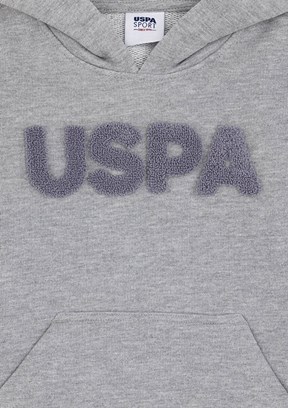 US POLO ASSN Gri Erkek Çocuk Basic Sweatshirt