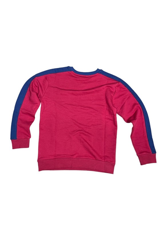 BENETTON Kırmızı Erkek Çocuk Baskılı Sweatshirt