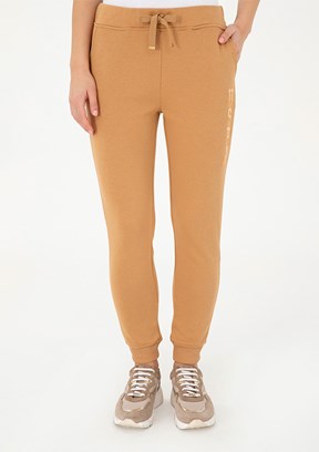 US POLO ASSN Kahverengi Kadın Regular Pantolon