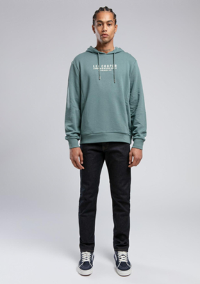 LEE COOPER Çok Renkli Erkek Kapüşonlu Sweatshirt