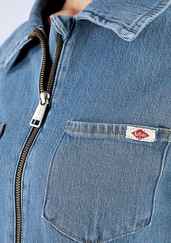 Lee Cooper Çok Renkli Kadın Denim Elbise