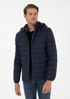 PİERRE CARDİN Lacivert Erkek Slim Mont