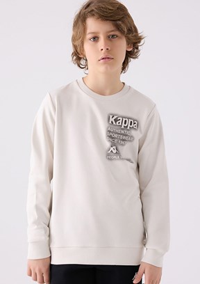 Kappa Taş Erkek Çocuk Baskılı Sweatshirt