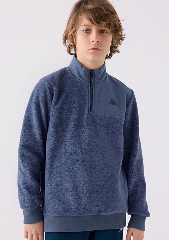 Kappa Lacivert  Erkek Çocuk Baskılı Sweatshirt
