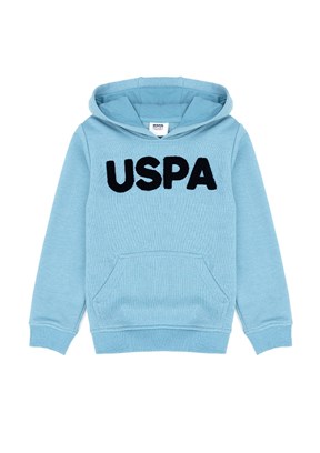 US POLO ASSN Mavi Erkek Çocuk Basic Sweatshirt