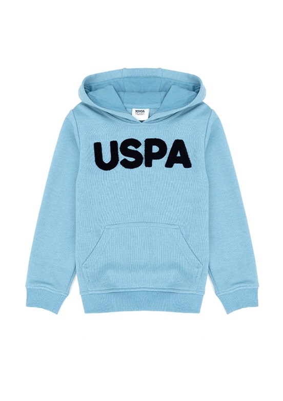 US POLO ASSN Mavi Erkek Çocuk Basic Sweatshirt