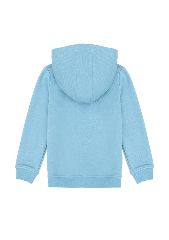 US POLO ASSN Mavi Erkek Çocuk Basic Sweatshirt