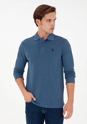 US POLO ASSN Lacivert Erkek Basic Sweatshirt