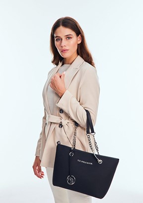 US POLO ASSN Siyah Kadın Omuz Çantası