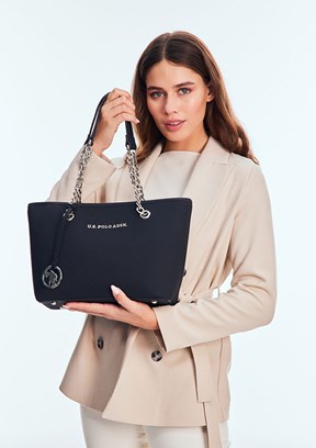 US POLO ASSN Siyah Kadın Omuz Çantası