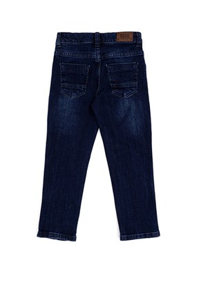 US POLO ASSN Mavi Koyu Erkek Çocuk Slim Jean Pantolon