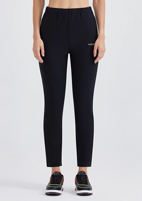 Skechers Siyah Kadın Micro Collection Slim Woven Micro Pantolon