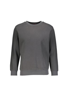 Dior Antrasit Erkek Kapüşonsuz Sweatshirt