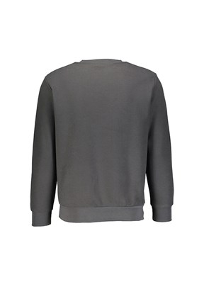 Dior Antrasit Erkek Kapüşonsuz Sweatshirt