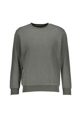 Dior Yeşil Erkek Kapüşonsuz Sweatshirt