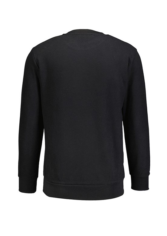 DİOR Siyah Erkek Kapüşonsuz Sweatshirt