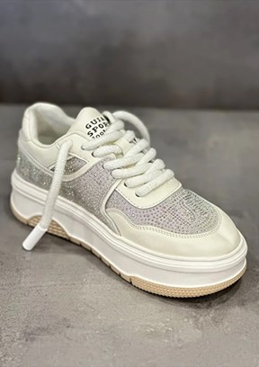 GUJA - 24K355 Kadın Beyaz Casual Ayakkabı