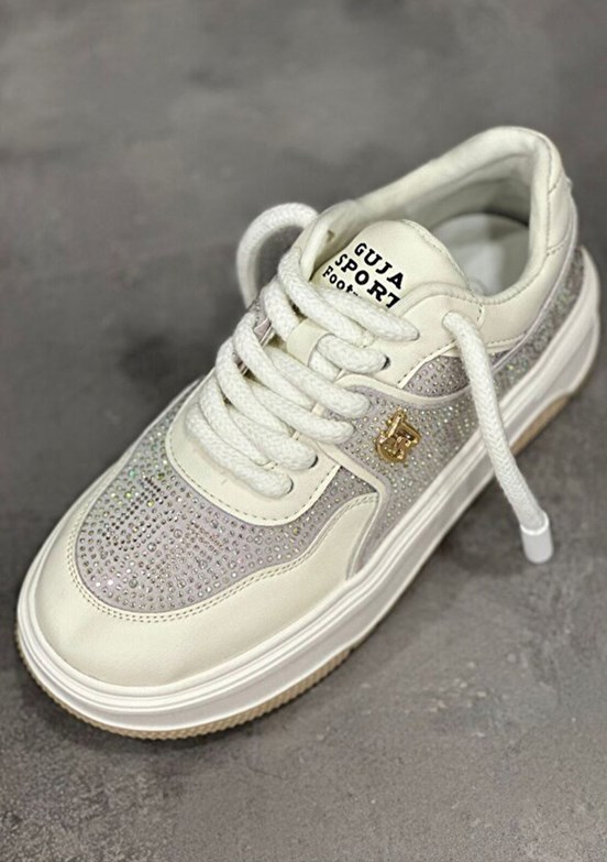 GUJA - 24K355 Kadın Beyaz Casual Ayakkabı