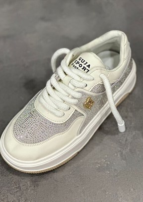 GUJA - 24K355 Kadın Beyaz Casual Ayakkabı