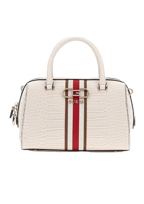 GUESS NELKA BOX SATCHEL - HWCG9307050 Kadın Taş Omuz Çantası