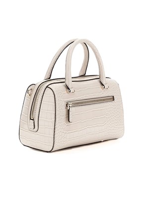 GUESS NELKA BOX SATCHEL - HWCG9307050 Kadın Taş Omuz Çantası