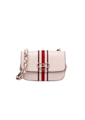 GUESS NELKA CROSSBODY FLAP - HWCG9307200 Kadın Taş Çapraz Çanta