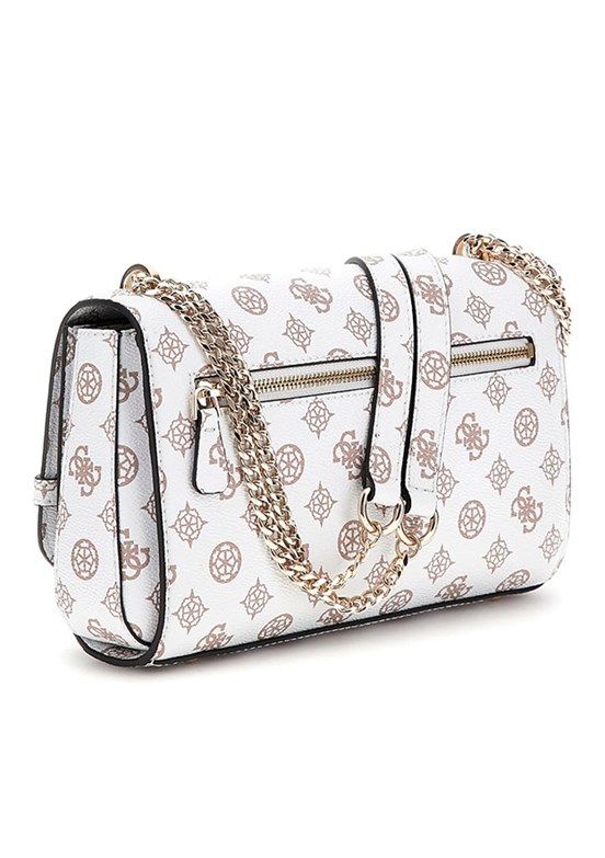 GUESS LORALEE CONVERTIBLE - HWPG9226210 Kadın Beyaz Omuz Çantası