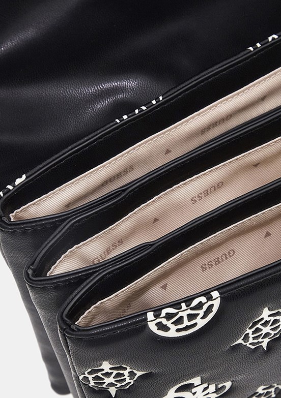 GUESS DEESA LOGO CNVRTBLE - HWPG9314210 Kadın Siyah Çapraz Çanta
