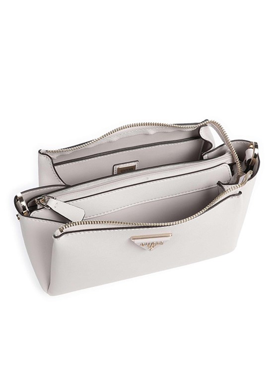 GUESS IWONA TRI CMPRTMNT T - HWVG9309120 Kadın Fil Dişi Çapraz Çanta