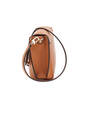 GUESS MERIDIAN FLAP CROSSB - HWBG8778200 Kadın Taba Omuz Çantası