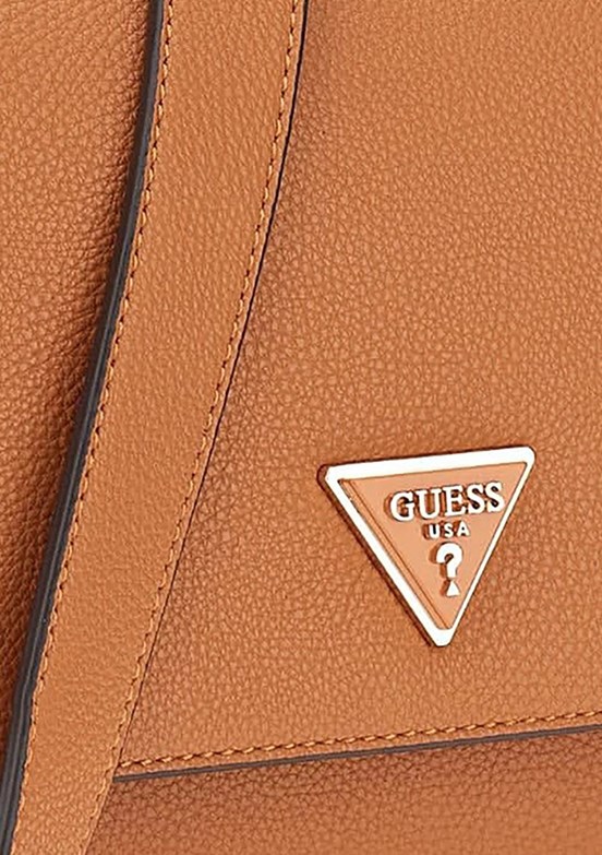 GUESS MERIDIAN FLAP CROSSB - HWBG8778200 Kadın Taba Omuz Çantası