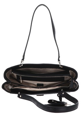 GUESS JENA NOEL TOTE - HWPG9220250 Kadın Siyah El Çantası