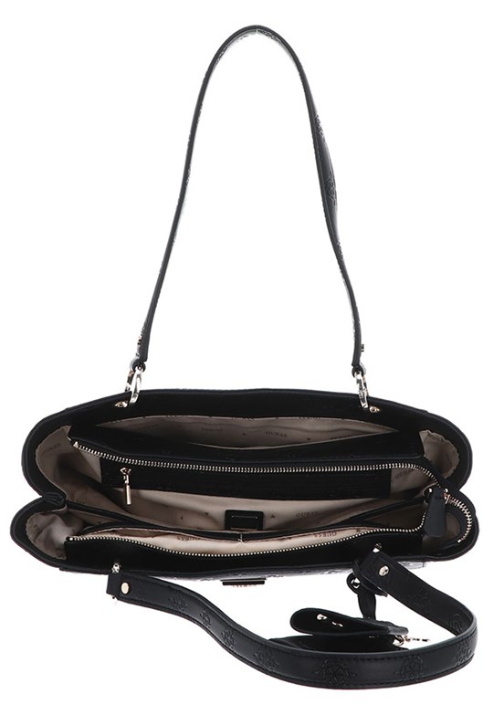 GUESS JENA NOEL TOTE - HWPG9220250 Kadın Siyah El Çantası