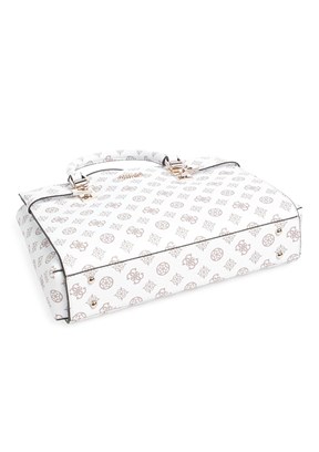 GUESS LORALEE STATUS SATCH - HWPG9226060 Kadın Beyaz El Çantası