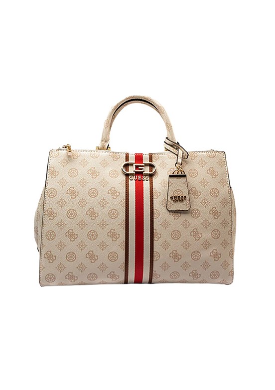 GUESS NELKA STATUS SATCHEL - HWPG9307070 Kadın Bej El Çantası