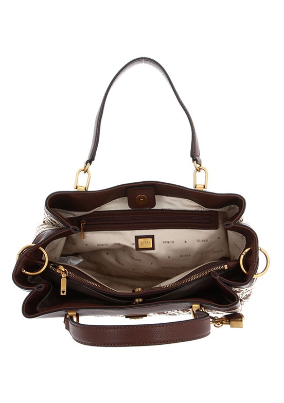 GUESS SHEMARA GIRLFRIEND C - HWJB8772230 Kadın Kahverengi El Çantası