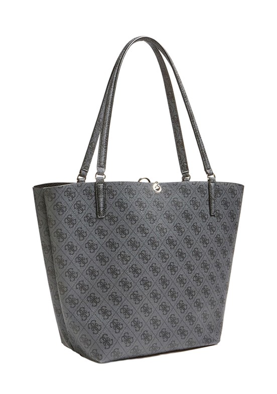 GUESS ALBY TOGGLE TOTE - HWSA7455230 Kadın Siyah El Çantası