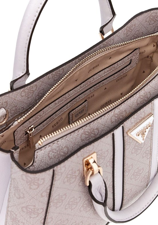 GUESS NOREEN GIRLFRIEND SA - HWSG9000060 Kadın Beyaz El Çantası