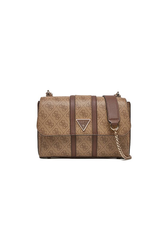 GUESS NOREEN CONVERTIBLE X - HWSG9000210 Kadın Kahverengi Çapraz Çanta