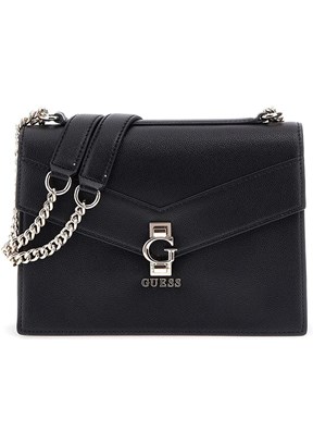 GUESS JORAH CONVERTIBLE XB - HWBG9331210 Kadın Siyah Çapraz Çanta