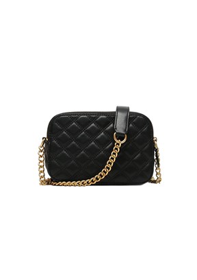 GUESS GIULLY CAMERA BAG - HWQA8748140 Kadın Siyah Çapraz Çanta
