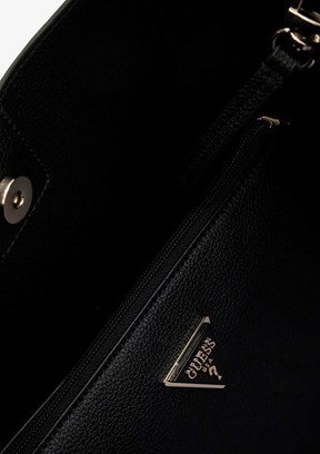 GUESS KEANDRA LARGE HOBO - HWPL9323030 Kadın Siyah Omuz Çantası