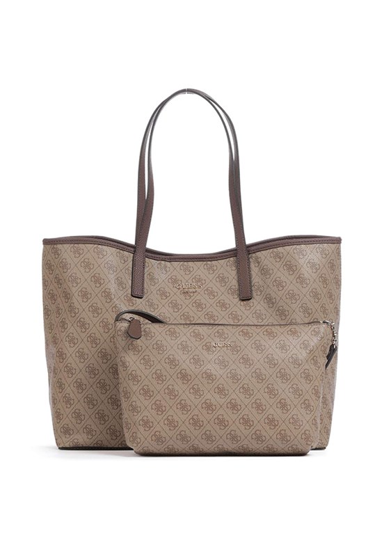 GUESS VIKKY II LARGE 2 IN - HWSG9318290 Kadın Kahverengi El Çantası