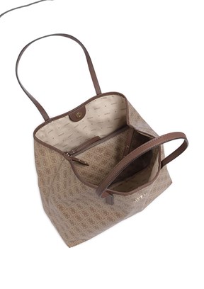 GUESS VIKKY II LARGE 2 IN - HWSG9318290 Kadın Kahverengi El Çantası