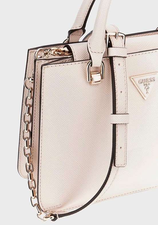 GUESS ILIA SMALL GIRLFRIEN - HWVG8569050 Kadın Ekru El Çantası
