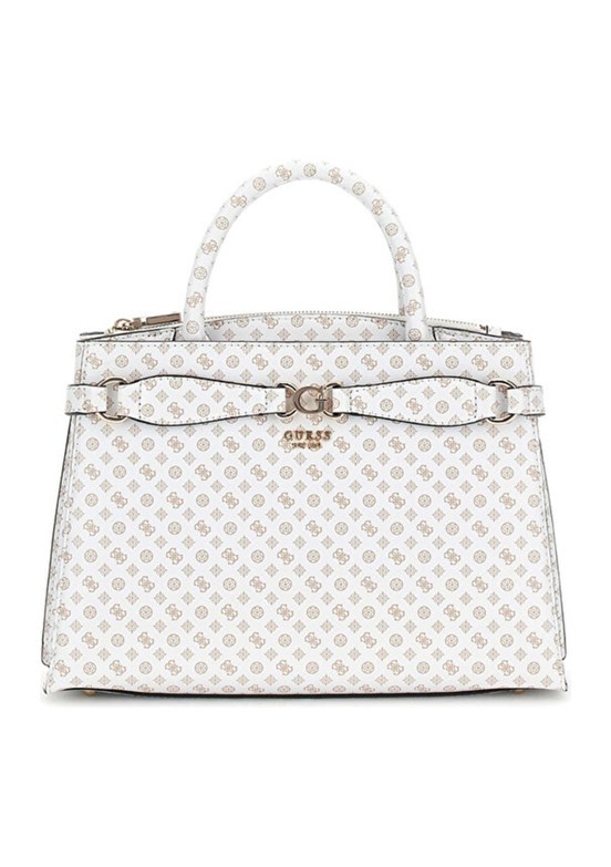 GUESS ARLENA LOGO GIRLFRIE - HWPS9336060 Kadın Beyaz El Çantası