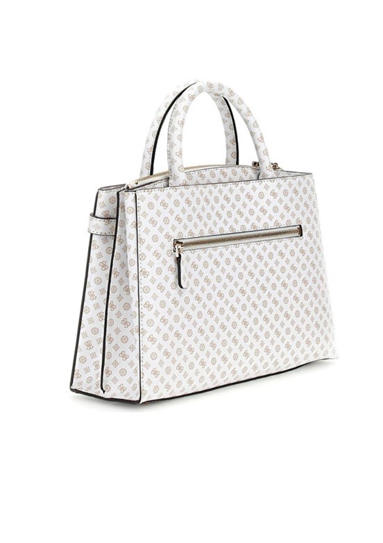 GUESS ARLENA LOGO GIRLFRIE - HWPS9336060 Kadın Beyaz El Çantası